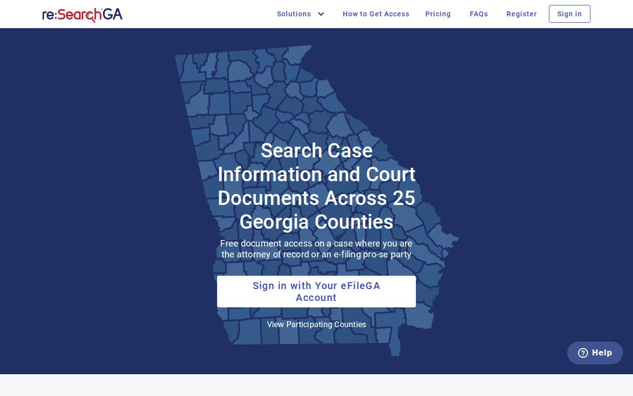 Decatur resident lookup on the Georgia court record search