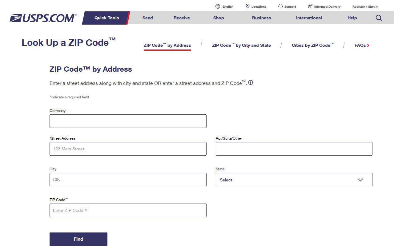 Decatur ZIP code directory USPS address lookup